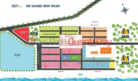 BEAUTIFUL LAND - GOOD PRICE - Selling land for Seaside project with sea front in Hoa Phu, Binh Thuan (Next to Phan Ri Cua) _0