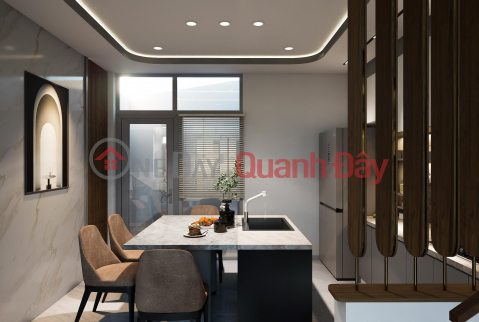 Nhà phố 1 trệt, 3 lầu hoàn công đường nhựa kề chowjj đầu mối _0