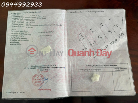 Shophouse for sale at an amazing price of 7 billion xxx VND. Area 75m2 at Vincom Shophouse Cao Lãnh, Đồng Tháp. _0