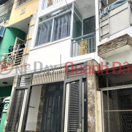 ️️ Beautiful house Near Pham Van Hai market, high-class furniture, 2 floors 3 bedrooms _0