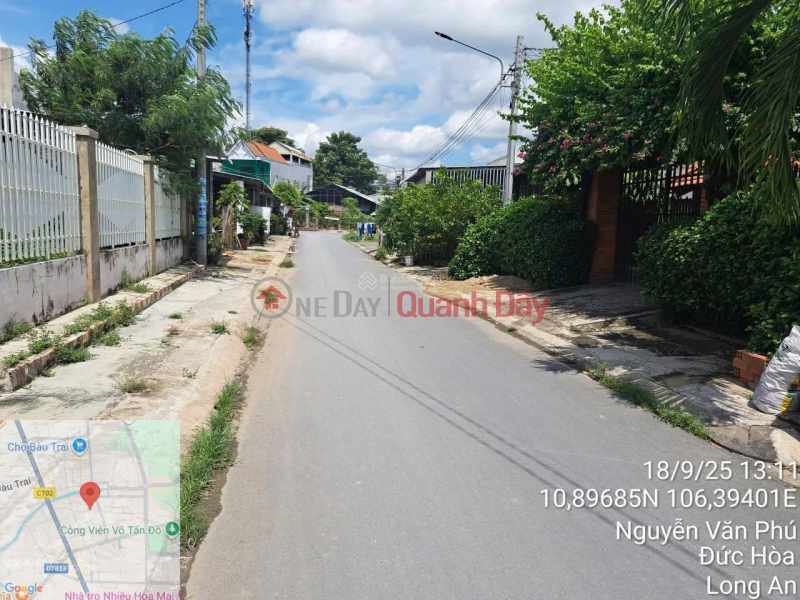 House for sale on Nguyen Van Phu street, in the center of Hau Nghia town, Duc Hoa (formerly Long An province). Vietnam | Sales, đ 3.5 Billion