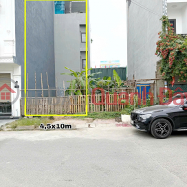 Land for sale in Tam Ky - Vinh Niem resettlement area, 45m, Frontage 4.5m, West direction, Price 67 million\/m cheapest _0