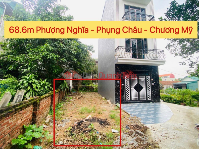 CHÍNH CHỦ BÁN LÔ ĐẤT 68,6M TẠI PHỤNG CHÂU-CHƯƠNG MỸ-HÀ NỘI Niêm yết bán