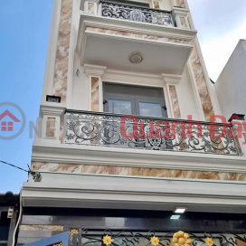 House for sale in a car alley, 70m2 wide, 4m wide, 18m long, 4 floors Thong Nhat street, Ward 11, Go Vap, 7.5 billion _0