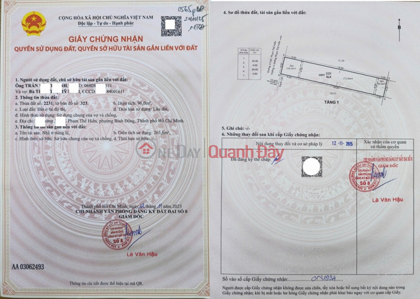 Property Search Vietnam | OneDay | Nhà ở | Niêm yết bán | NHÀ PHỐ VEN SÔNG – KDC PHÚ LỢI QUẬN 8 – 4x24m – GIÁ 7,9 TỶ