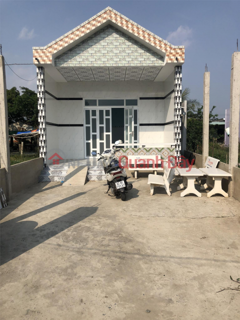 LAND FOR SALE WITH A HOUSE - Beautiful Location In Bao Dai Hamlet, Thanh Long Phu Commune, Chau Thanh - Long An _0