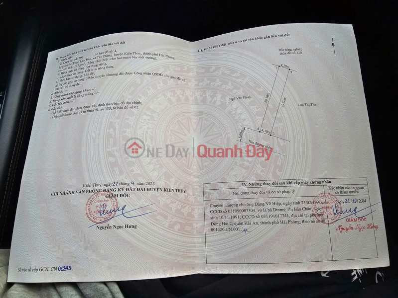 MẶT ĐƯỜNG TÂN PHONG - KIẾN THỤY - KINH DOANH TỐT - ZALO 0567 222 555 Việt Nam | Bán | đ 1,95 tỷ