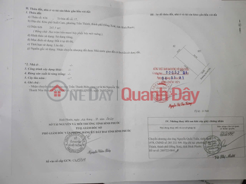 HOUSE IN GOOD LOCATION - GOOD PRICE - Need to Sell House Quickly Due to New Job Opportunity, Tien Thanh Ward, Dong Xoai _0