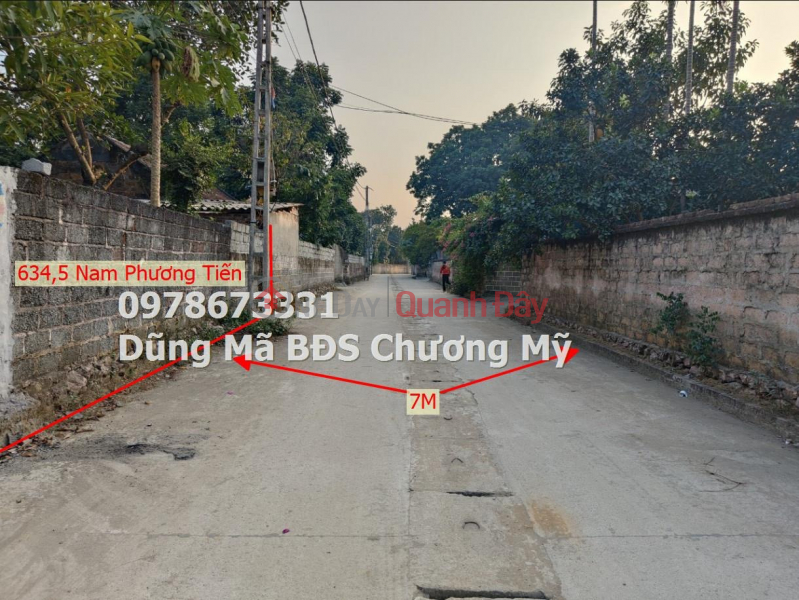 PRICE ONLY 3TY9 TO OWN BEAUTIFUL LOT OF LAND IN NAM PHUONG TIEN-CHUONG MY Sales Listings