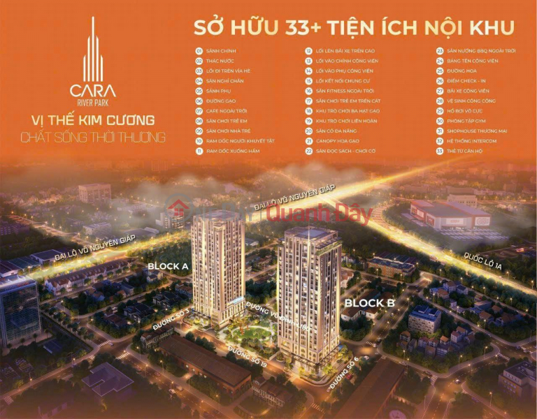 Property Search Vietnam | OneDay | Residential | Sales Listings OWN NOW THE CARA - RIER - PARK Luxury Apartment Project Super Nice Location In Cai Rang District - Can Tho City