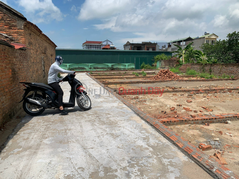 Selling 59m at the beginning of Bac Thuong village - Quang Tien - Soc Son, car to land for a little over 800 million. ️ 0981568317 Sales Listings