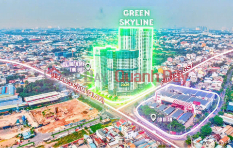 Own a 2-bedroom apartment at Green Skyline - Prime location, extremely attractive payment policy - Fully furnished. _0