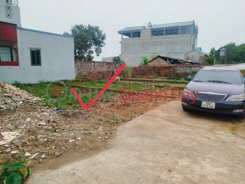 Land for sale in Bac Thuong village, Quang Tien, Soc Son. Corner lot with 2 street fronts. Near Noi Bai international airport _0