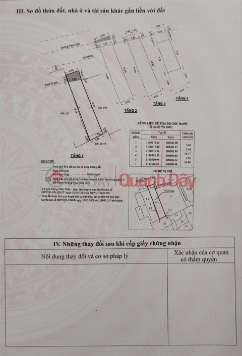 OWNER For Sale House On Street On Vien Vien Street, Ward 4, District 10, Ho Chi Minh City _0