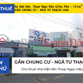 House for rent on Thoai Ngoc Hau Street, 121m² - NEXT TO APARTMENT BUILDING - CROSSROADS _0
