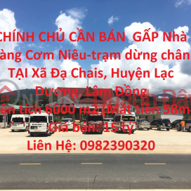 GENERAL FOR SALE Urgently Com Nieu Restaurant - Stopover in Lac Duong District, Lam Dong _0