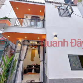 New 2-storey house, corner lot, area 25m2 - Nguyen Thien Thuat BT _0