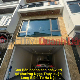 NHÀ ĐẸP- GIÁ TỐT Cần Bán nhanh căn nhà vị trí tại phường Ngọc Thụy, quận Long Biên, Tp Hà Nội _0