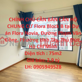 OWNER FOR SALE Flora Block B APARTMENT in Linh Tay Ward, Thu Duc City, HCMC _0