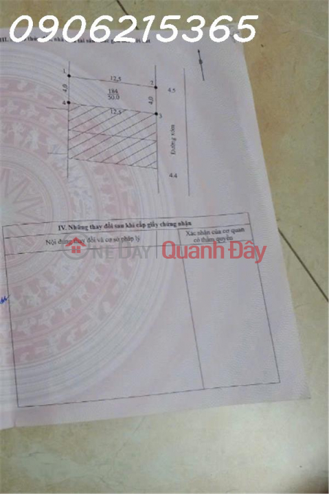 I need to sell a 50m2 lot in Thuy Dat Xuan Tien (old),now Xuan Mai (new). _0