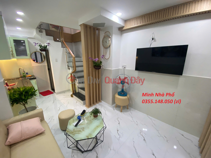 House for sale in Le Van Duyet car alley, 2 bedrooms, near Bong Bridge, over 3 billion Sales Listings