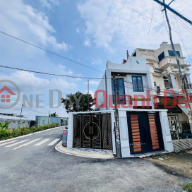 CORNER HOUSE FOR SALE WITH 2 FRONTAGES - PRIME LOCATION FOR BUSINESS AT TAN KIM INTERSECTION, CAN GIUOC, LONG AN _0