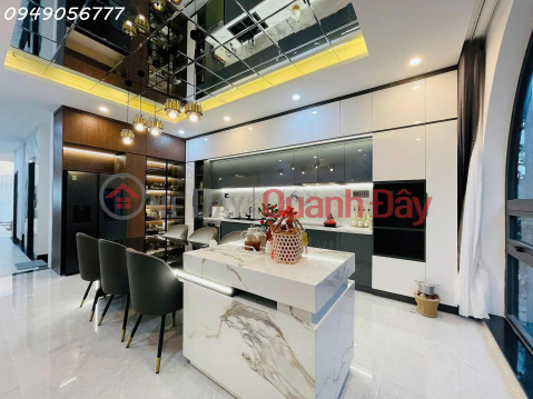 Stunning 5-story house with two street frontages on Binh Ha Street, overlooking the Dong Da ecological lake, area 90m2. _0