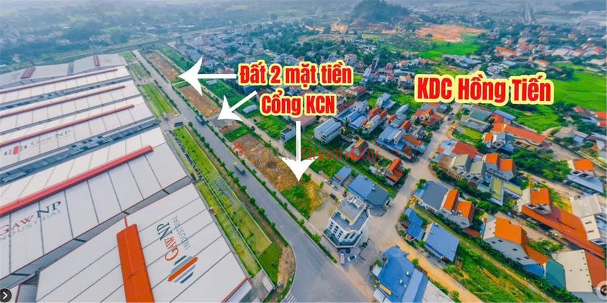 Property Search Vietnam | OneDay | Residential, Sales Listings | Owner sells diplomatic land plot in Yen Binh Xanh Urban Area - next to Samsung Industrial Park. Price from only