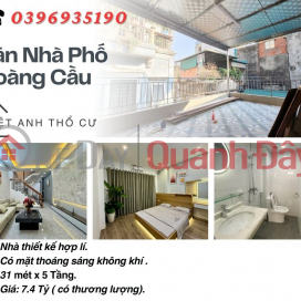 Bán nhà Phố Hoàng Cầu_Thiết Hợp Lí_Nhà Thoáng Sáng_31mx5T_Giá: 7.4 Tỷ_Lh; 0396935190. _0