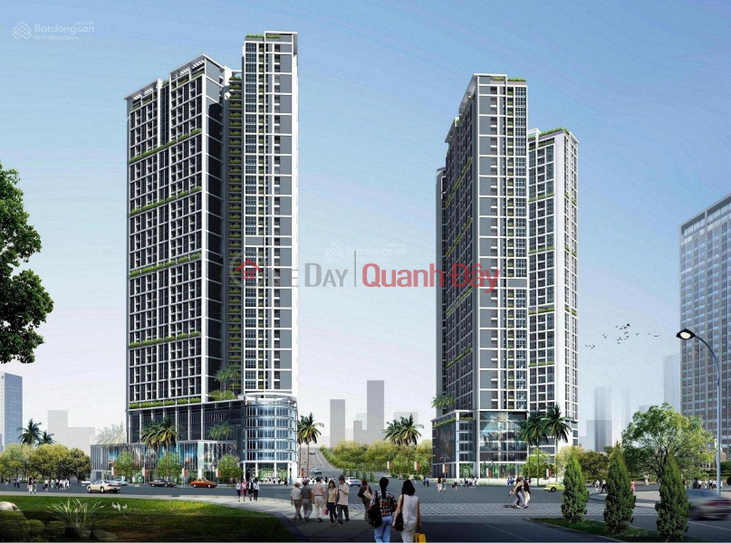 Diplomatic concession of 2-bedroom apartment with an area of 82 m2 of Kepler Mo Lao twin towers Sales Listings