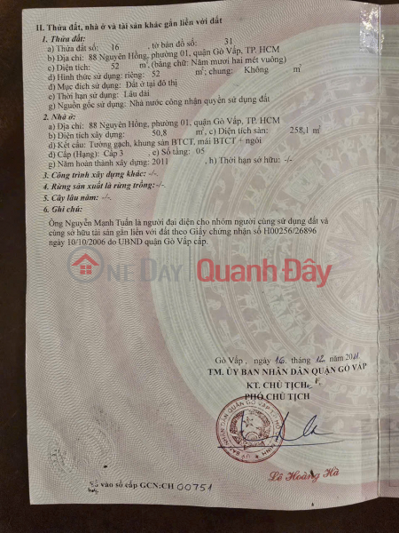 Alley 198\\/32E, Nguyen Duy Duong Street, District 10 | Vietnam, Sales, đ 3.68 Billion