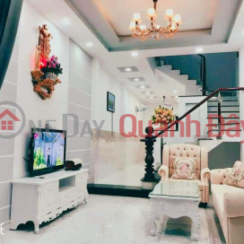 Beautiful house for sale right in Quang Trung, Go Vap before Tet, reduced by 550 million to 4.3 billion 50m2, 2-storey house, alley _0