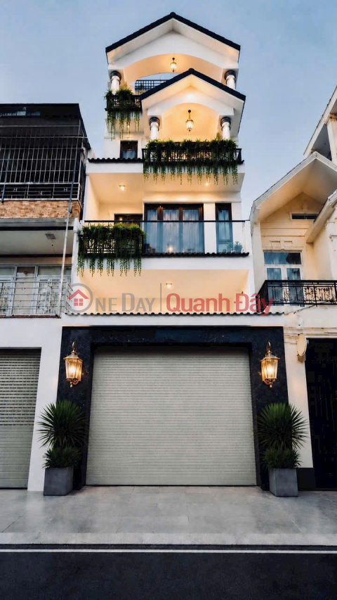 House in a car-accessible alley on Hoang Quoc Viet street, 5 floors, next to Phu My Hung, 16.3 billion VND. _0