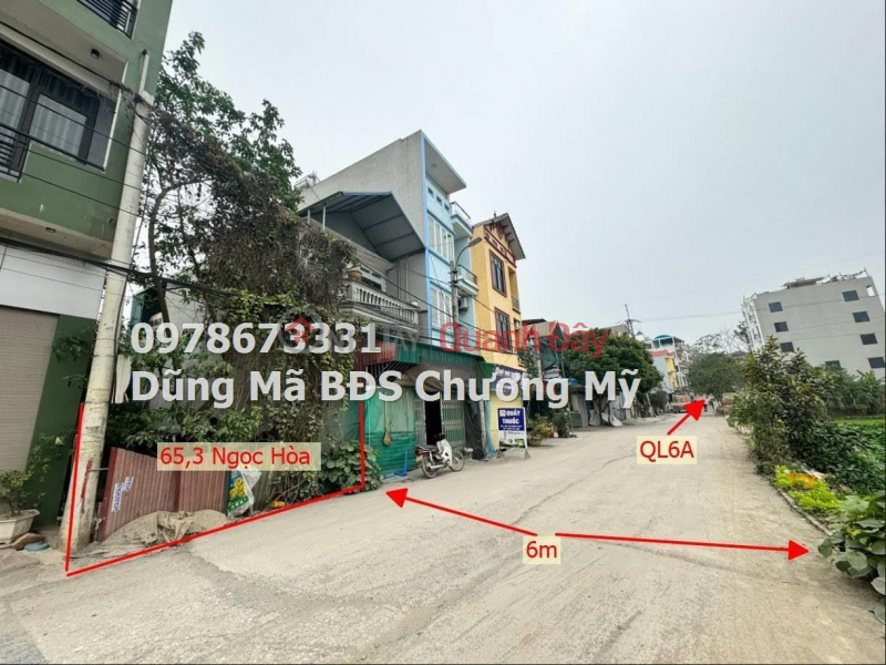 65.3M MAIN BUSINESS AXLE AT NGOC HOA-CHU SON TT-CHUONG MY Sales Listings