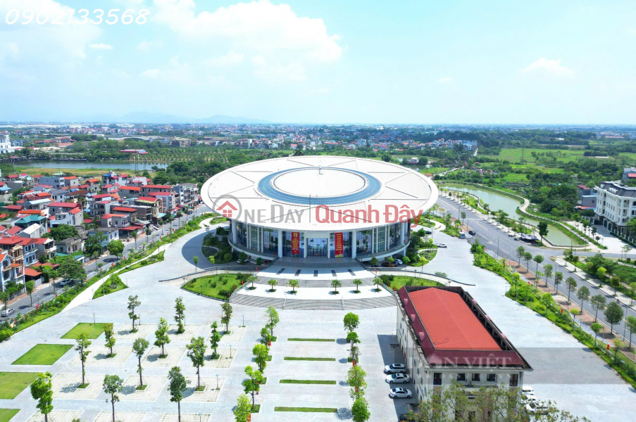 Land for sale with lake view in the center of Dong Anh, Hanoi, 68m², price 8.79 billion VND. Sales Listings