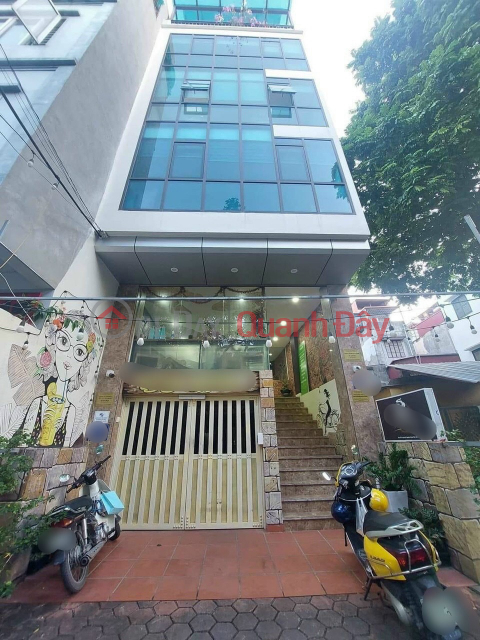 Vỡ nợ bán gấp nhà 7 tầng thang máy Nguyễn Văn Huyên 100m2 mt5.2m giá 23 tỷ _0