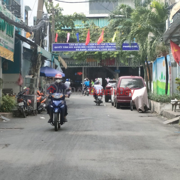 House for sale in No Trang Long truck alley, Binh Thanh, 80m2 (4.8mx 17m) Cheap price only 6.2 billion Sales Listings