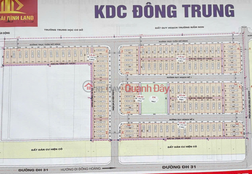 Property Search Vietnam | OneDay | Residential | Sales Listings | OWNER SELLING LAND PLOT IN DONG TRUNG RESETTLEMENT AREA, TIEN HAI, THAI BINH - BEST BUSINESS LOCATION IN THE AREA