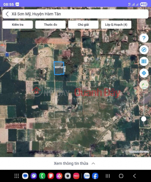 đ 20 Billion, OWNER NEEDS TO SELL Land in Son My, Ham Tan, Binh Thuan.