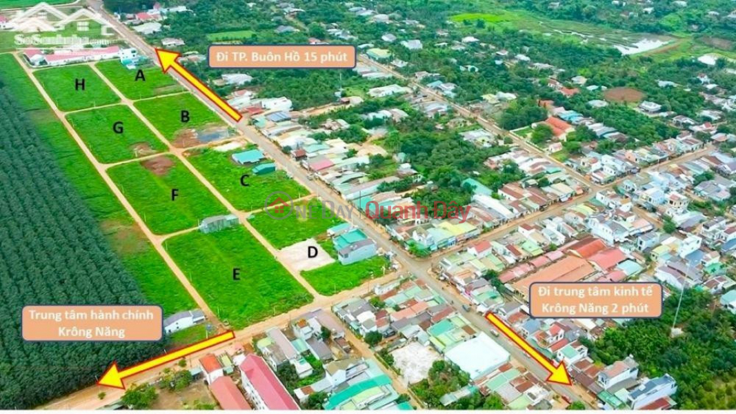 Property Search Vietnam | OneDay | | Niêm yết bán | Hàng Hiếm Cặp Biệt Thự 264m2 Ngay Trung Tâm Hành Chính Mới Krông Năng Giá Siêu Tốt Chỉ 6xxTRIEU