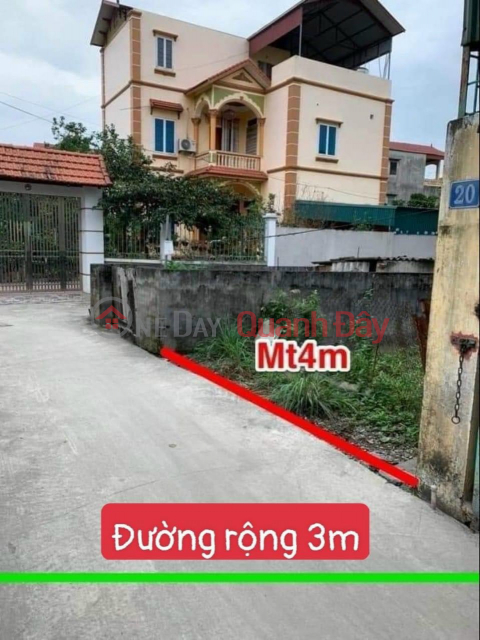 Land for sale in Sinh Lien, Binh Minh, Thanh Oai. Land area of 56m for cars to land at F0 price _0