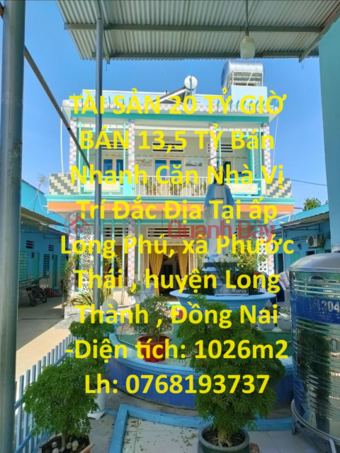 20 BILLION ASSETS SOLD FOR 13.5 BILLION AT LONG THANH AIRPORT _0