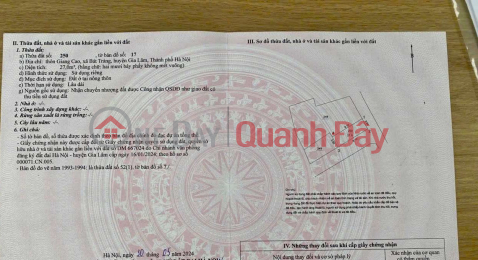 BÁN NHÀ 3 TẦNG MẶT ĐƯỜNG KINH DOANH – GIANG CAO - BÁT TRÀNG, Giá 4.3 tỷ _0