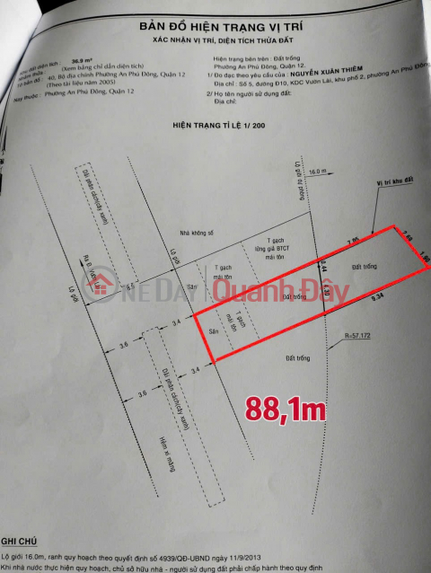 GOOD PRICE - QUICKLY OWN A BEAUTIFUL LOT OF LAND Located in District 12, Ho Chi Minh City _0