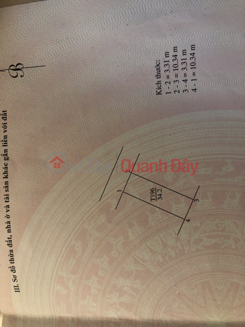 Chính chủ bán 34.2 m2 TĐC Trâu Quỳ, giá 7.5 tỷ - Liên hệ 0985865658 _0