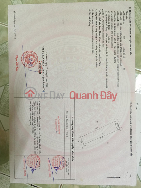 Property Search Vietnam | OneDay | Residential Sales Listings, ORIGINAL LAND - URGENT SELL 2 Adjacent Plots In Long Dinh Commune, Can Duoc District - Long An