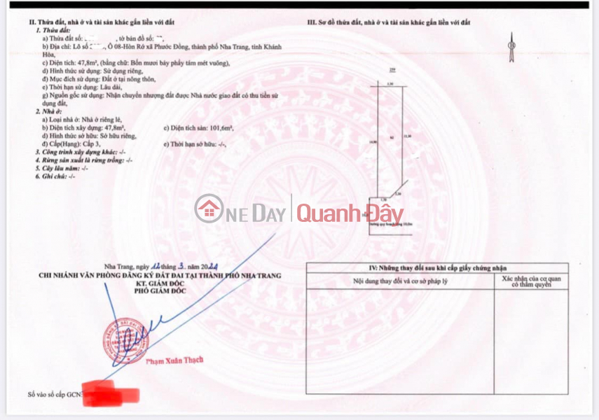 đ 2,35 tỷ NHÀ 2 TẦNG MẶT TIỀN ĐẶNG THAI MAI, HÒN RỚ, PHƯỚC ĐỒNG, NHA TRANG. GIÁ BÁN 2.35 TỶ