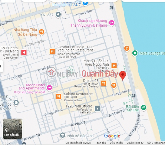 Property Search Vietnam | OneDay | Nhà ở, Niêm yết bán, ► Bán Khách Sạn Mặt Tiền An Thượng 1, Phố Đi Bộ, sát Bãi Tắm Mỹ Khê, 80m2, 7 tầng, 16 phòng KD