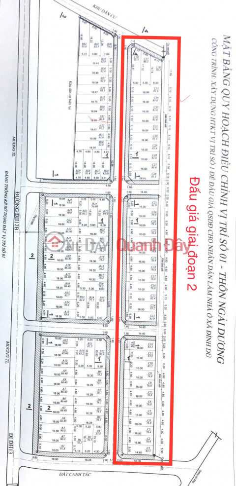 Cần bán lô 93m đấu giá Ngải Dương mới, ĐÌnh Dù, Văn Lâm, Giá rẻ cho nhà đầu tư _0