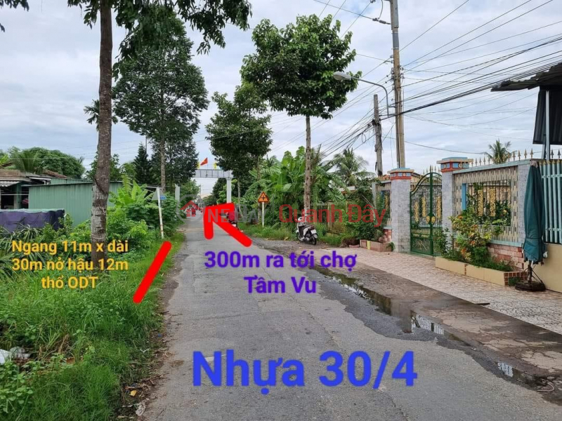 đ 3,6 tỷ | Bán Kho Gia Công Sắt Thép Mặt Tiền Nhựa Đường Kênh T2 Xã Long Trì, Châu Thành, Long An